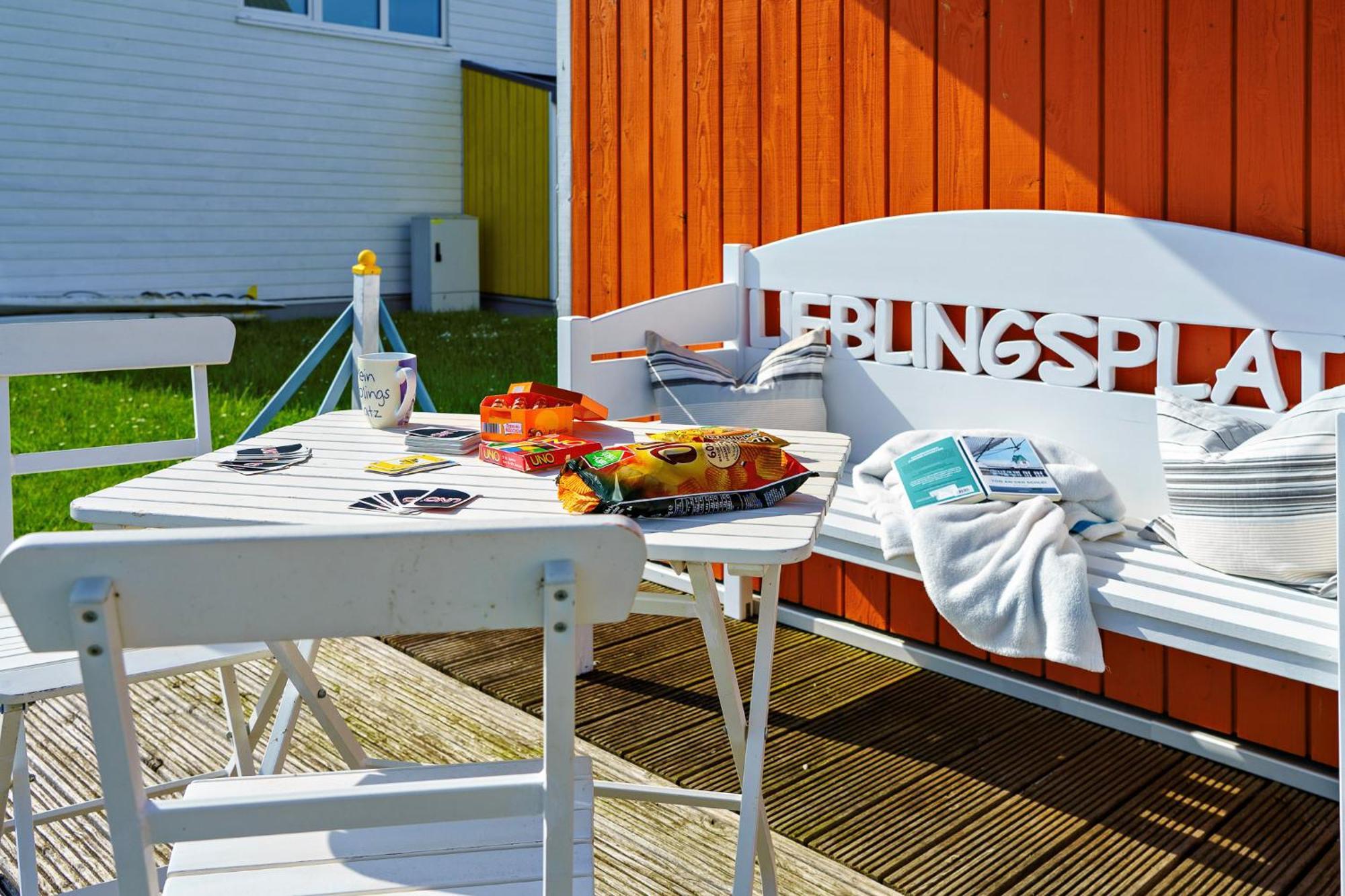 Ferienhaus Lieblingsplatz By Seeblick Ferien Oro, Direkte Wasserlage,Sauna,Kamin Olpenitz Exterior foto